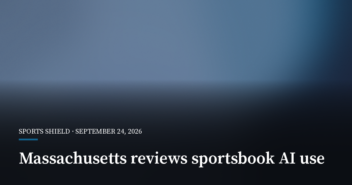 Massachusetts Regulator Opens AI Review of Licensed Sportsbooks