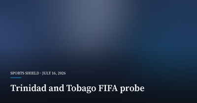 FIFA Interviews Players in Trinidad and Tobago Match-Fixing Probe
