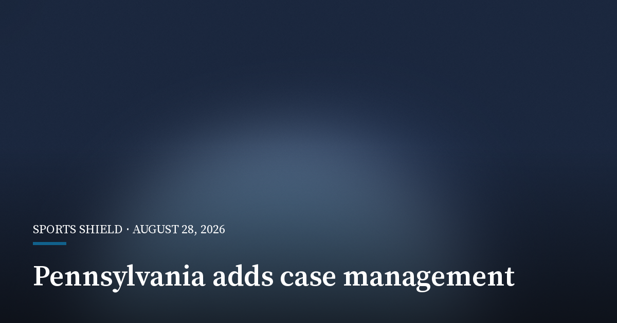 Pennsylvania Adds Case Management to Problem-Gambling Care