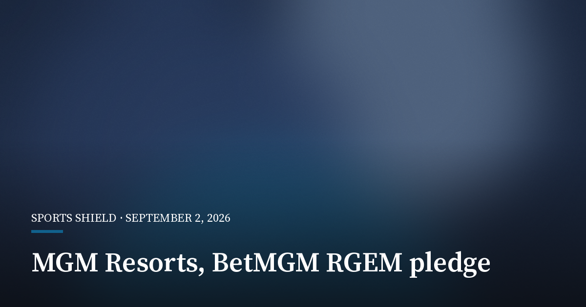 MGM Resorts and BetMGM Pledge $320,000 for Responsible Gaming Month