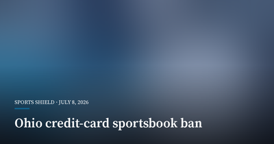 Ohio Moves to Ban Credit Cards for Sportsbook Deposits