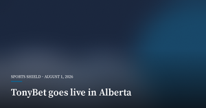 TonyBet Goes Live in Alberta's Regulated Market