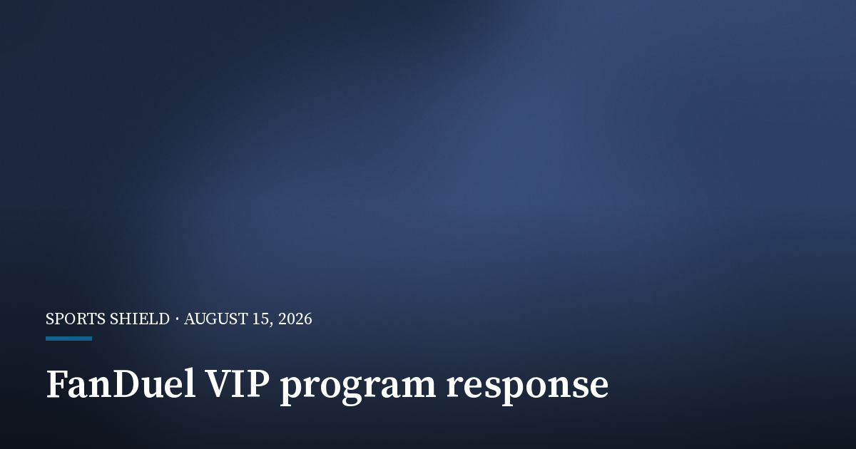 FanDuel Defends VIP Program in Congressional Response