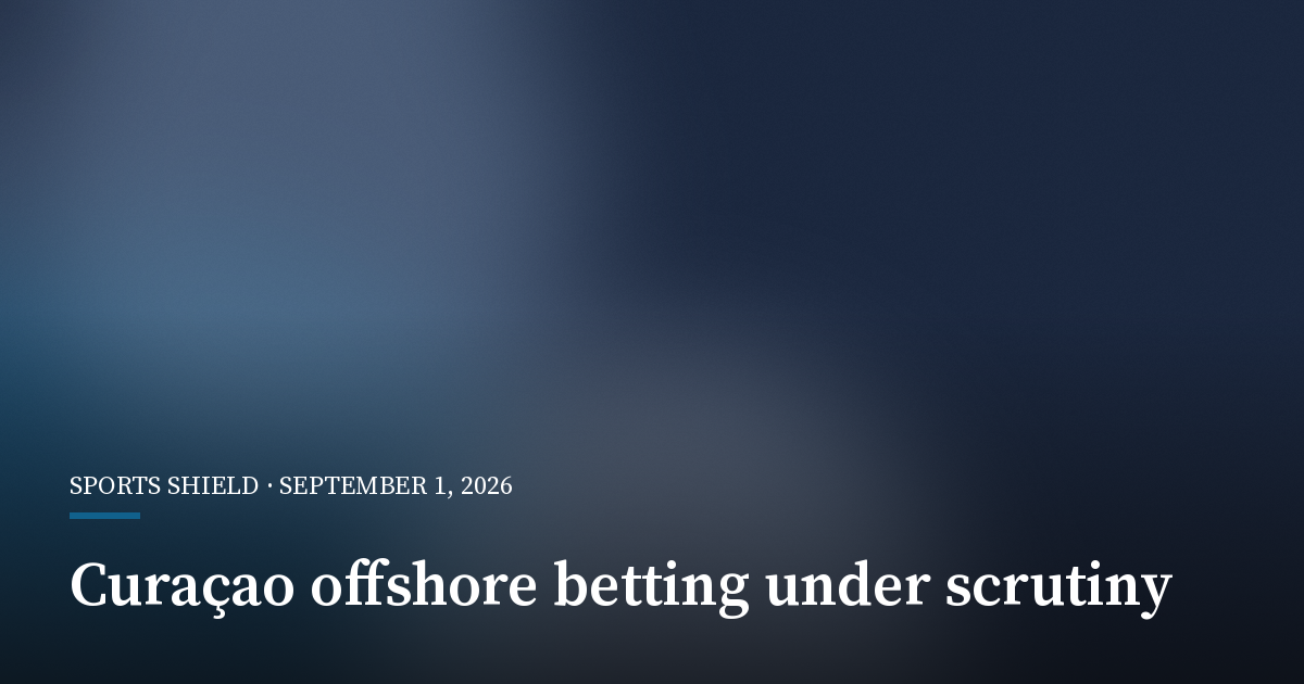 Play the Game Says Curaçao Still Fuels Illegal Betting