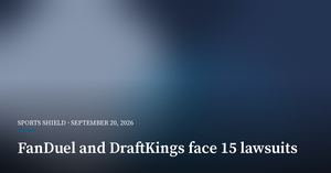 Fifteen Lawsuits Accuse FanDuel and DraftKings of Designing Apps to Addict Bettors
