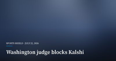 Washington Judge Says Kalshi Likely Ran Illegal Gambling Operation