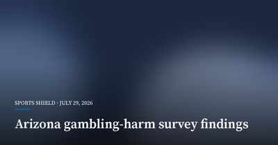 Arizona Survey Finds One in Five Adults Report Gambling Harm