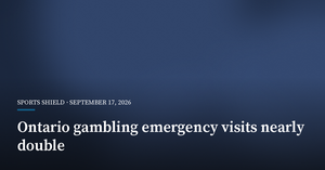 Ontario Gambling-Disorder Emergency Visits Nearly Doubled After Online Market Expansion